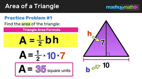 formula for area of a aaa triangle
